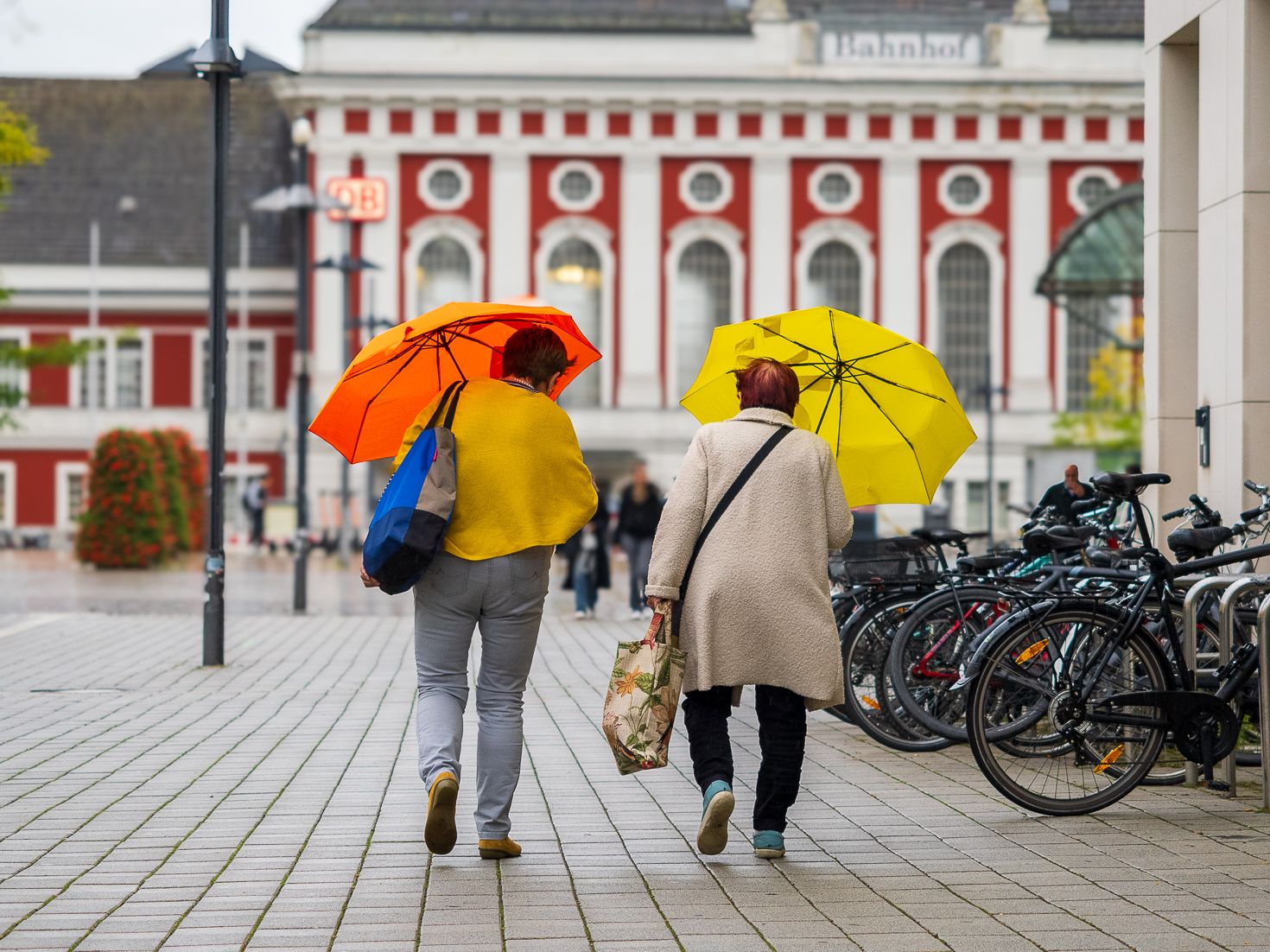 Beschirmt, beschützt?